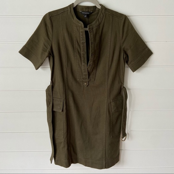 Banana Republic Cotton Shirt Dress size 0 - Picture 1 of 8